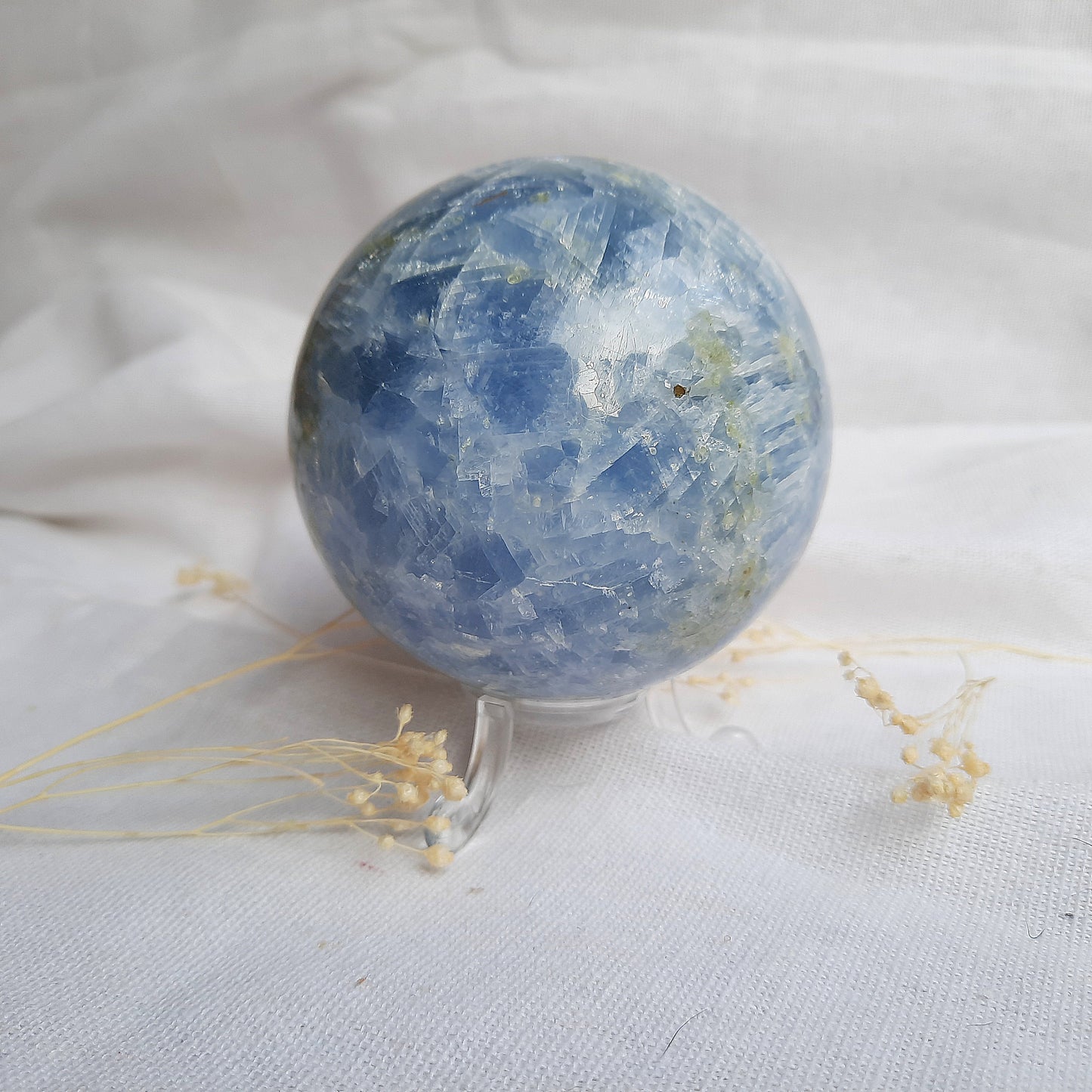 Esfera de Cianita azul