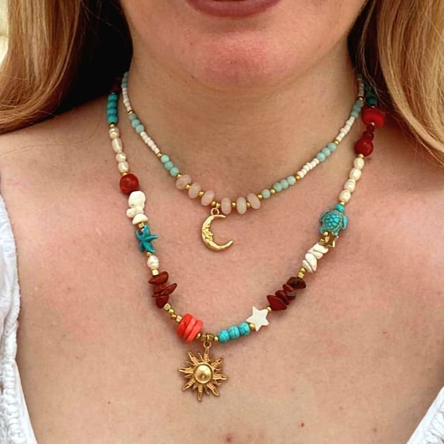 Collar LUNA - Colección Verano